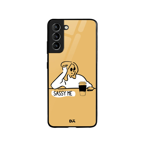 

DailyObjects Sassy Me Glass Case Cover For Samsung Galaxy S21 Plus