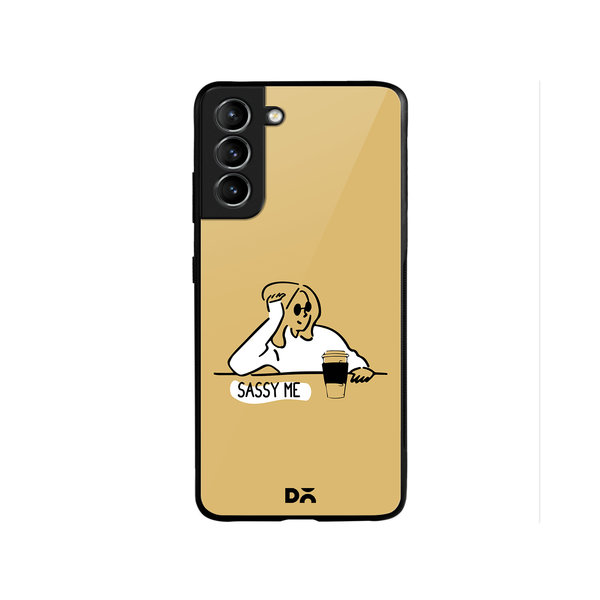 

DailyObjects Sassy Me Glass Case Cover For Samsung Galaxy S22