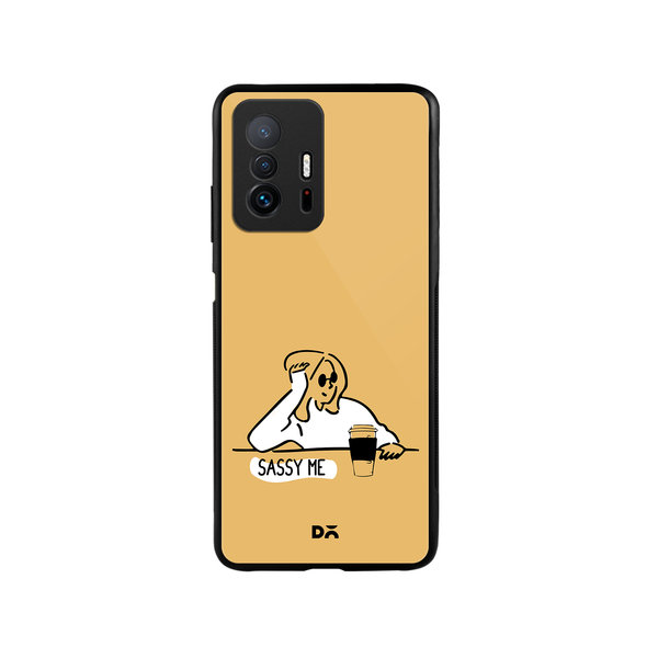 

DailyObjects Sassy Me Glass Case Cover For Xiaomi 11T