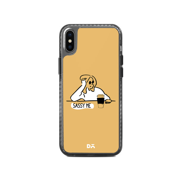 

DailyObjects Sassy Me Stride 2.0 Case Cover For iPhone XS