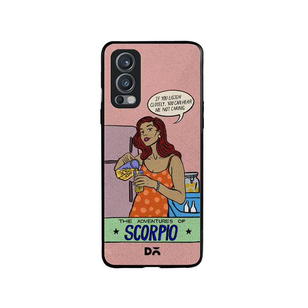 

DailyObjects Scorpio Glass Case Cover For OnePlus Nord 2