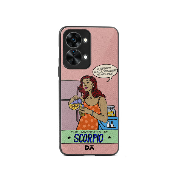 

DailyObjects Scorpio Glass Case Cover For OnePlus Nord 2T