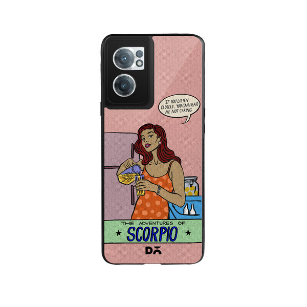 

DailyObjects Scorpio Glass Case Cover For OnePlus Nord CE 2