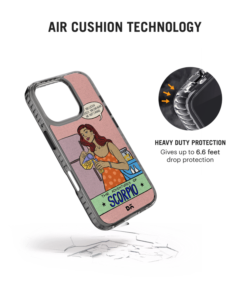 DailyObjects Scorpio Stride MagSafe Case Cover For iPhone 16