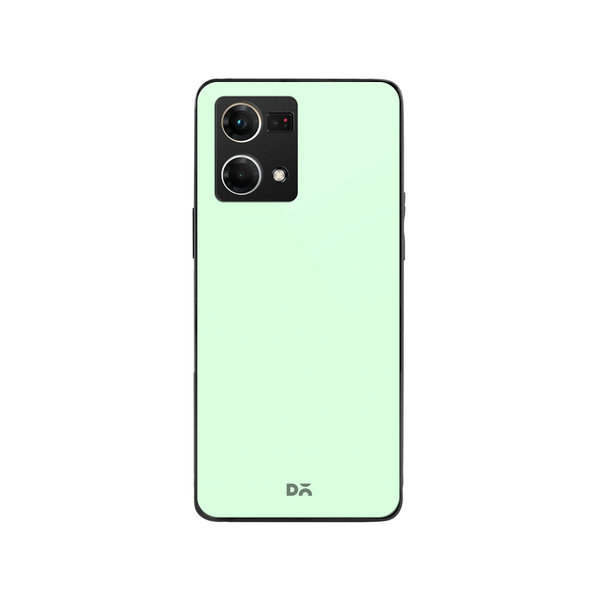 

DailyObjects Sea Green Glass Case Cover For Oppo Reno 7