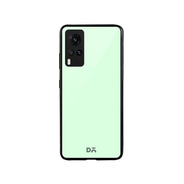 

DailyObjects Sea Green Glass Case Cover For Vivo X60