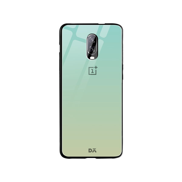 

DailyObjects Sea Green Gradient Glass Case Cover For OnePlus 7