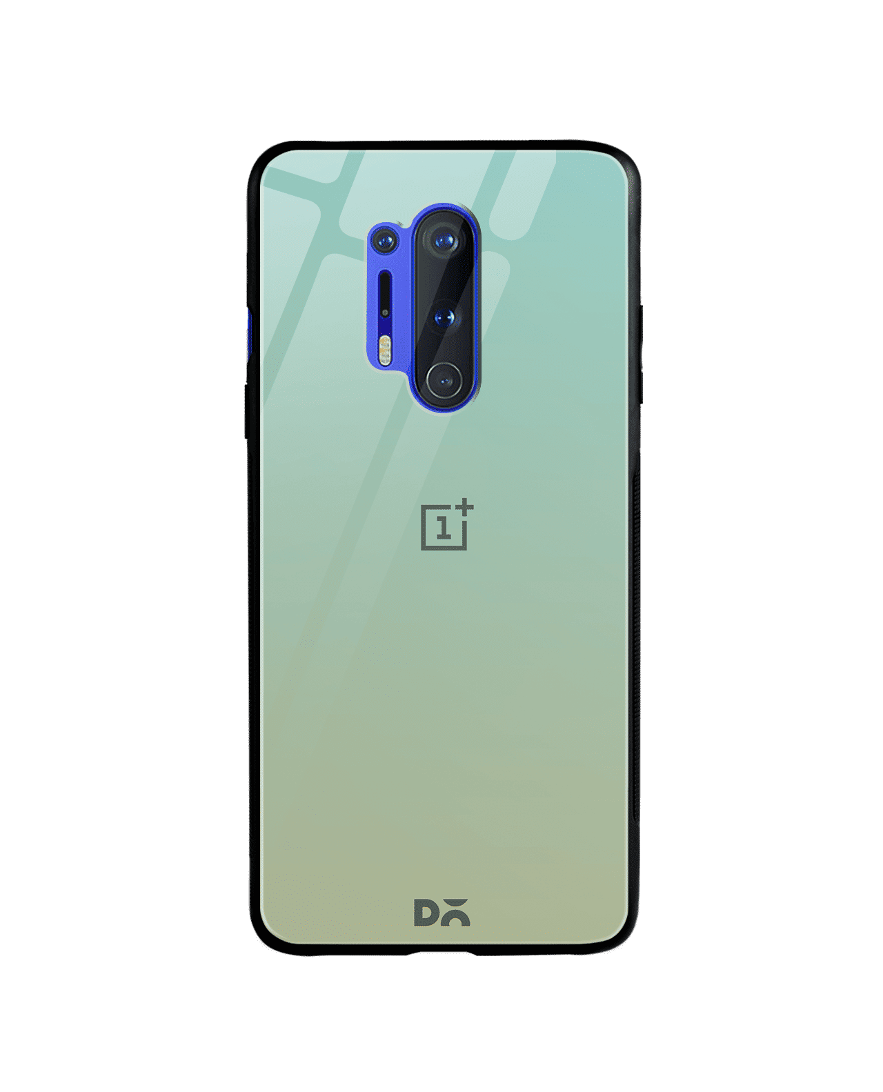 Sea Green Gradient Glass Case Cover For OnePlus 8 Pro