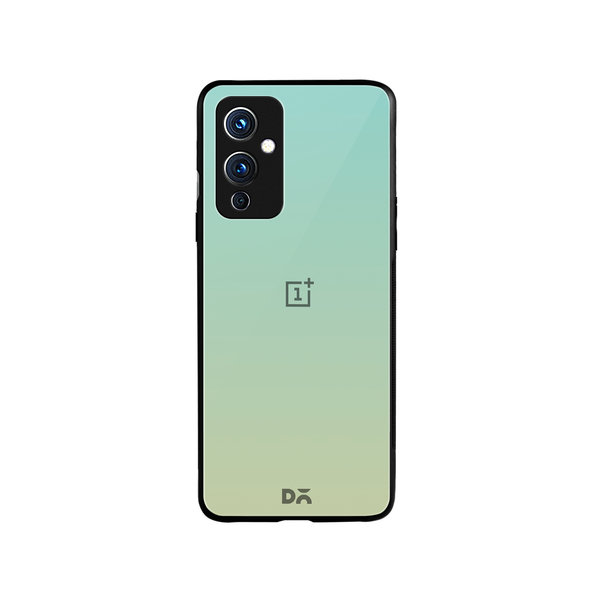 

DailyObjects Sea Green Gradient Glass Case Cover For OnePlus 9