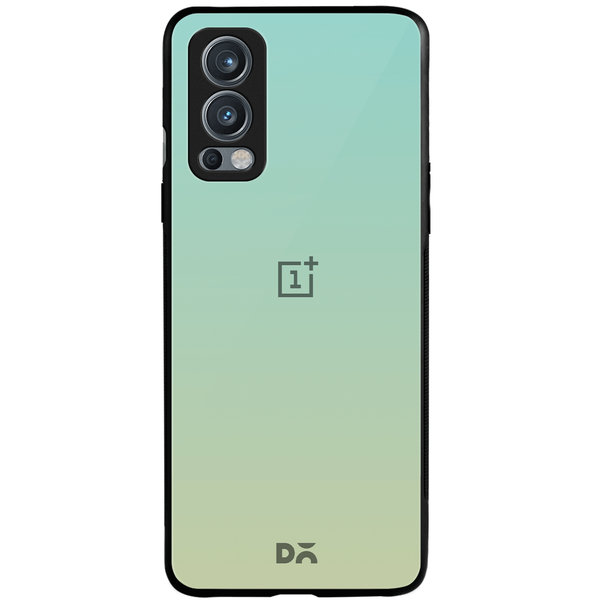 

DailyObjects Sea Green Gradient Glass Case Cover For OnePlus Nord 2
