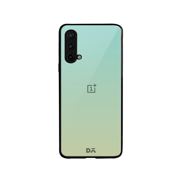 

DailyObjects Sea Green Gradient Glass Case Cover For OnePlus Nord CE