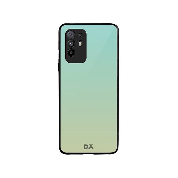 

DailyObjects Sea Green Gradient Glass Case Cover For Oppo F19 Pro Plus