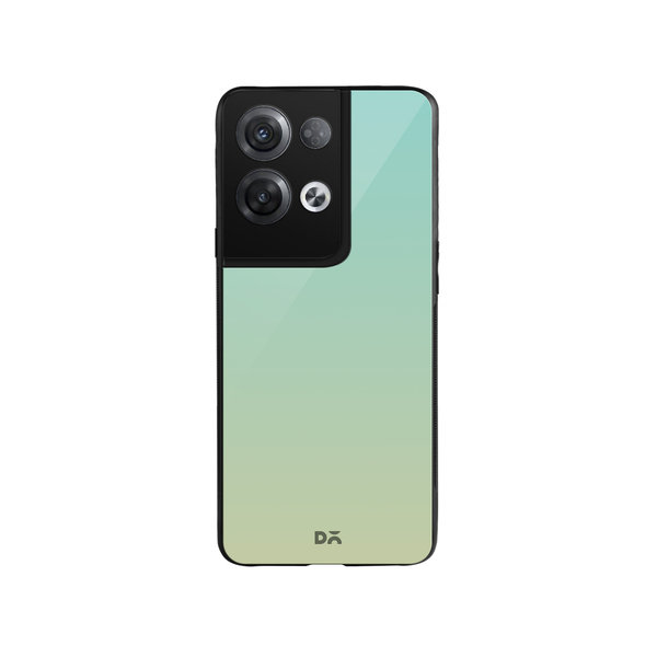 

DailyObjects Sea Green Gradient Glass Case Cover For Oppo Reno 8 Pro Plus