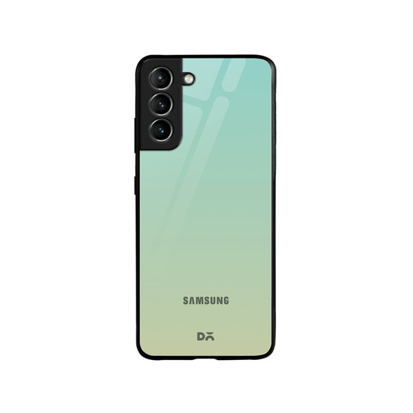 

DailyObjects Sea Green Gradient Glass Case Cover For Samsung Galaxy S21 FE