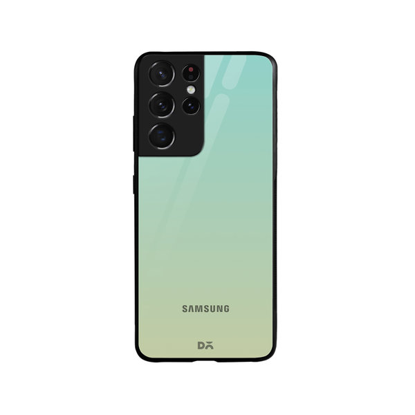 

DailyObjects Sea Green Gradient Glass Case Cover For Samsung Galaxy S21 Ultra