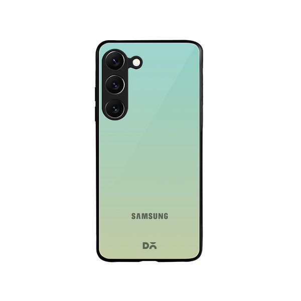 

DailyObjects Sea Green Gradient Glass Case Cover For Samsung Galaxy S23