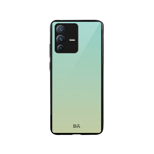 

DailyObjects Sea Green Gradient Glass Case Cover For Vivo V23 Pro