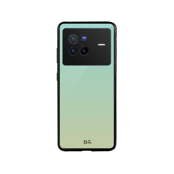 

DailyObjects Sea Green Gradient Glass Case Cover For Vivo X80