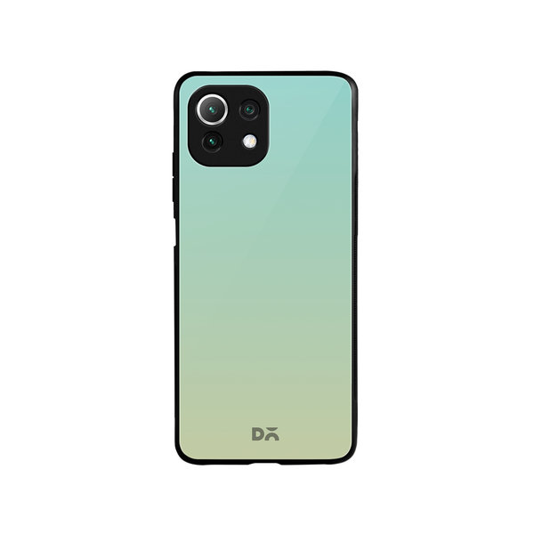 

DailyObjects Sea Green Gradient Glass Case Cover For Xiaomi Mi 11 Lite
