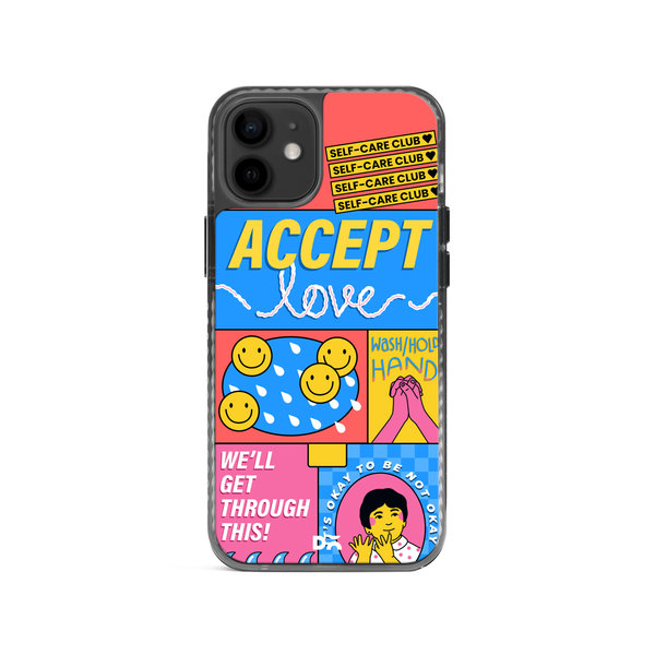 

DailyObjects Self-Love Club Stride 2.0 Case Cover For iPhone 12