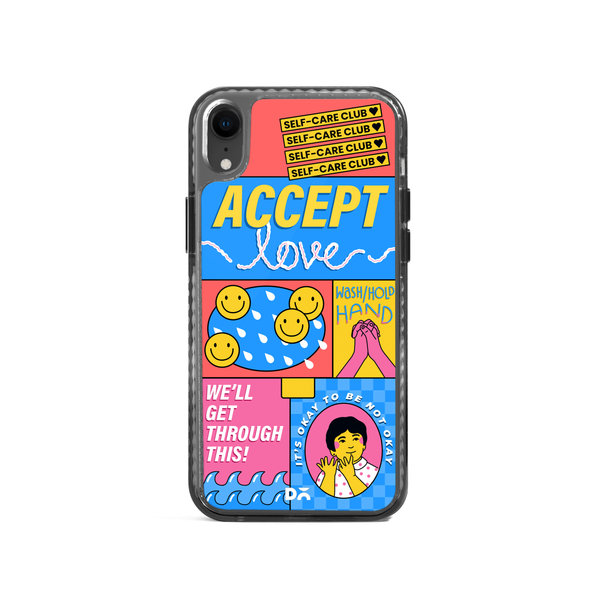 

DailyObjects Self-Love Club Stride 2.0 Case Cover For iPhone XR