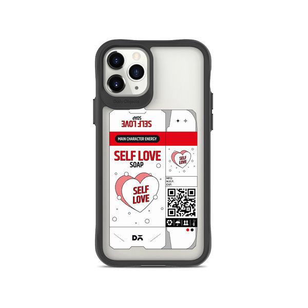 

DailyObjects Self Love Soap Black Hybrid Clear Case Cover For iPhone 11 Pro