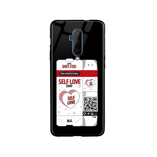 

DailyObjects Self Love Soap Glass Case Cover For OnePlus 7T Pro