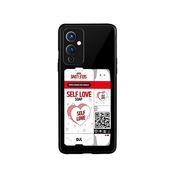 

DailyObjects Self Love Soap Glass Case Cover For OnePlus 9