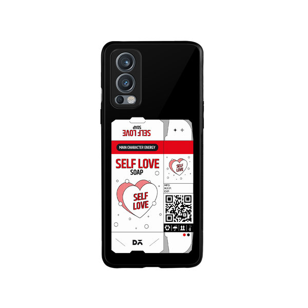 

DailyObjects Self Love Soap Glass Case Cover For OnePlus Nord 2
