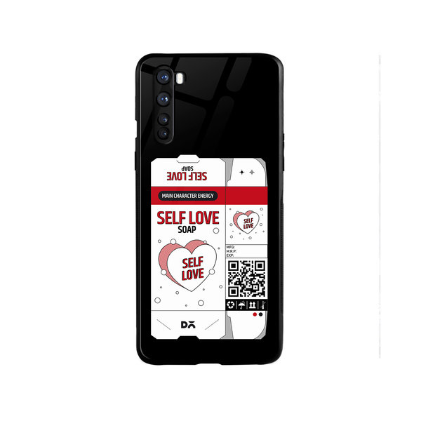 

DailyObjects Self Love Soap Glass Case Cover For OnePlus Nord