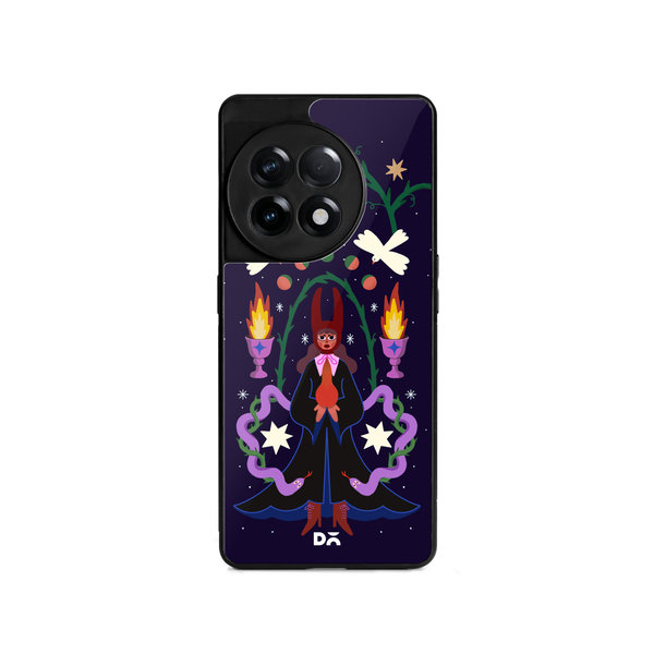 

DailyObjects Serpent Queen Glass Case Cover For OnePlus 11R