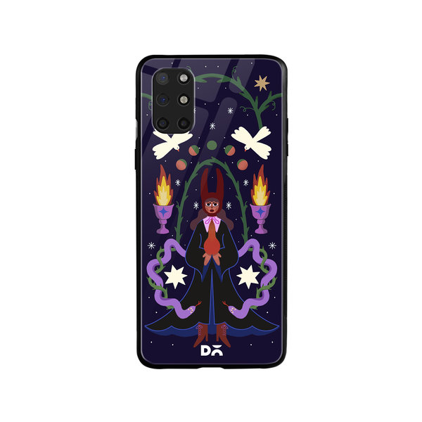 

DailyObjects Serpent Queen Glass Case Cover For OnePlus 8T