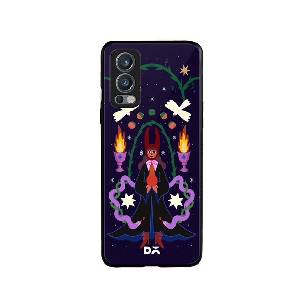 

DailyObjects Serpent Queen Glass Case Cover For OnePlus Nord 2