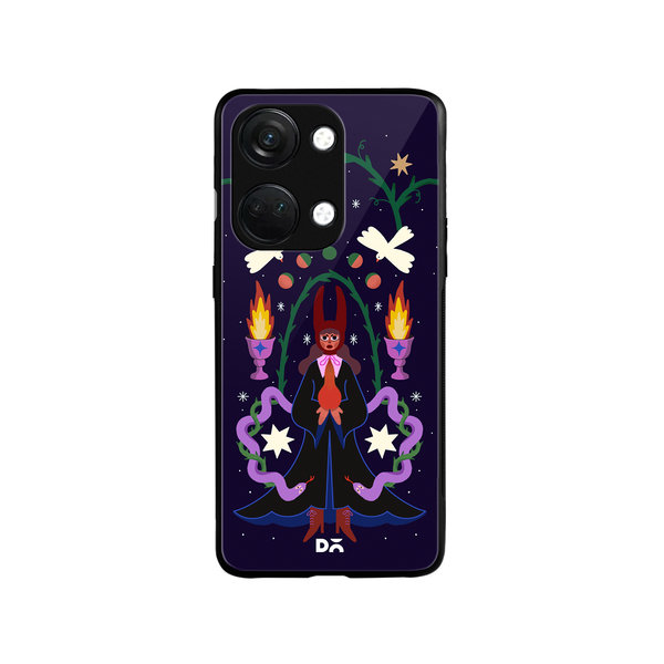 

DailyObjects Serpent Queen Glass Case Cover For OnePlus Nord 3