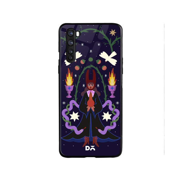 

DailyObjects Serpent Queen Glass Case Cover For OnePlus Nord