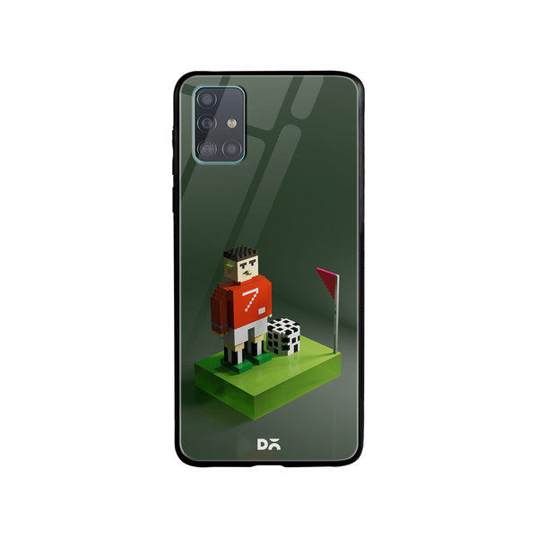 

DailyObjects Seven Glass Case Cover For Samsung Galaxy A51