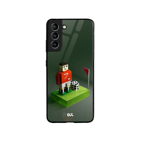 

DailyObjects Seven Glass Case Cover For Samsung Galaxy S21 FE