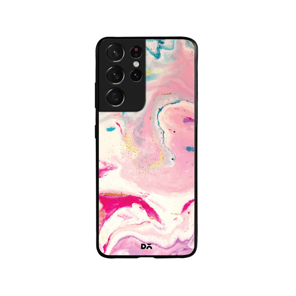 

DailyObjects Shades of Marble Glass Case Cover For Samsung Galaxy S21 Ultra