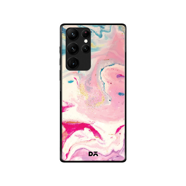 

DailyObjects Shades of Marble Glass Case Cover For Samsung Galaxy S22 Ultra