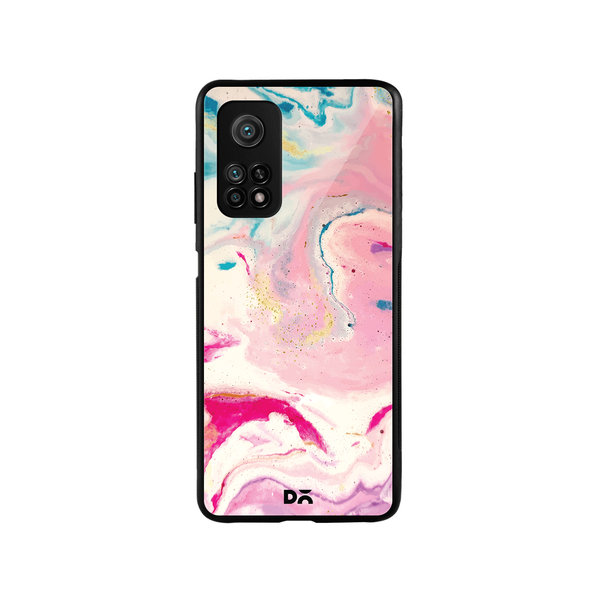

DailyObjects Shades of Marble Glass Case Cover For Xiaomi Mi 10T