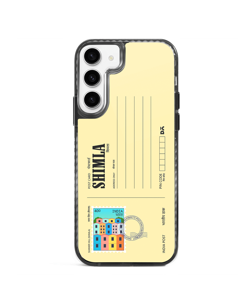 Shimla Summer Hill Postcard Stride 2.0 Case Cover For Samsung Galaxy S23 Plus