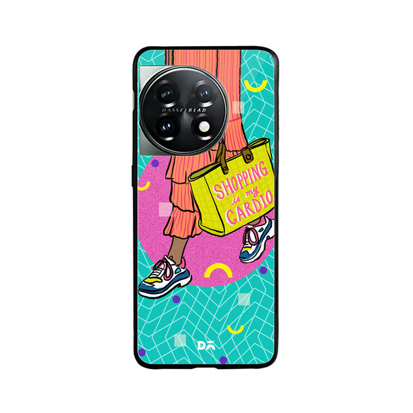 

DailyObjects Shopping Cardio Glass Case Cover For OnePlus 11 5G