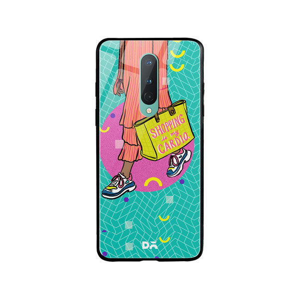 

DailyObjects Shopping Cardio Glass Case Cover For OnePlus 8