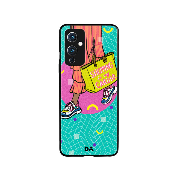 DailyObjects Shopping Cardio Glass Case Cover For OnePlus 9