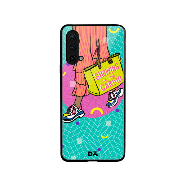 

DailyObjects Shopping Cardio Glass Case Cover For OnePlus Nord CE