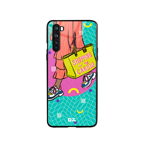 

DailyObjects Shopping Cardio Glass Case Cover For OnePlus Nord