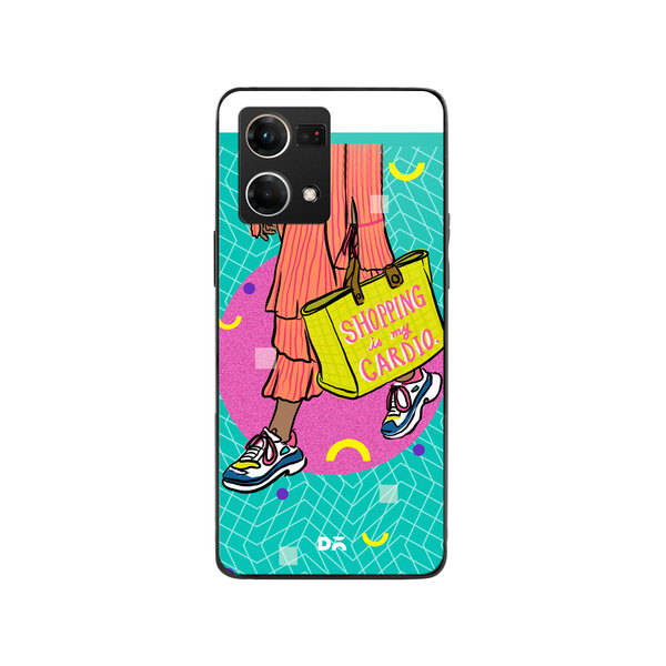 

DailyObjects Shopping Cardio Glass Case Cover For Oppo Reno 7