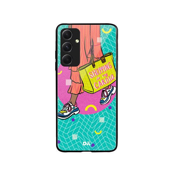 

DailyObjects Shopping Cardio Glass Case Cover For Samsung Galaxy A54 5G