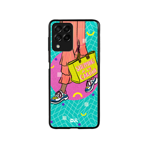 

DailyObjects Shopping Cardio Glass Case Cover For Samsung Galaxy M53
