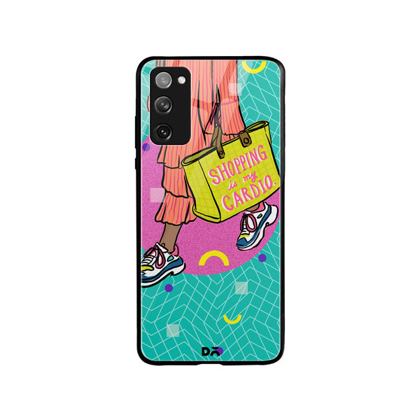 

DailyObjects Shopping Cardio Glass Case Cover For Samsung Galaxy S20 FE